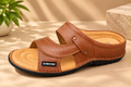 Red Chief Men's 248 Leather Sandals – Black / Tan