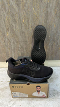 Lakhani FL1205 Men's Sports Shoes | Dark Grey Black | Buy Online India