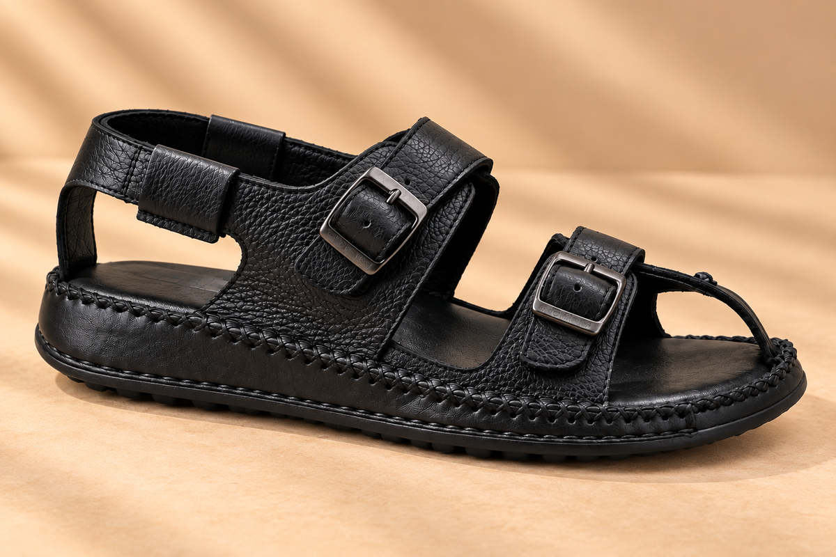 red chief mens 6082 leather sandal