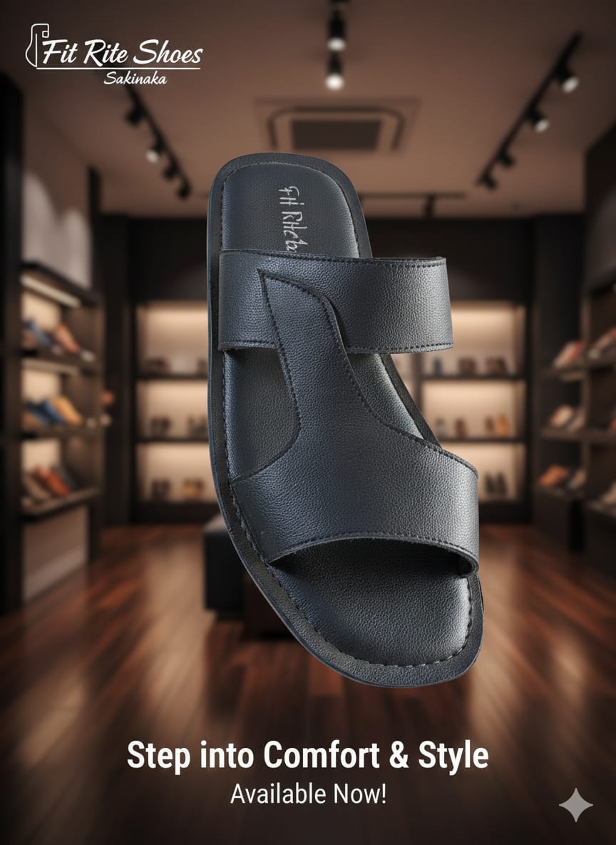 Fit Rite FT09 Genuine Leather Chappal | Blue | Buy Online India