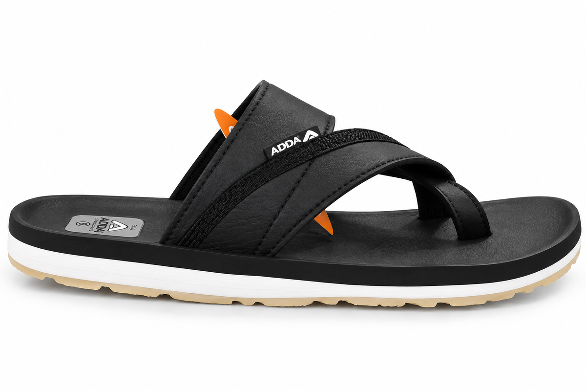 MENS ADDA BFF AIR CHAPPAL - FULL BROWN
