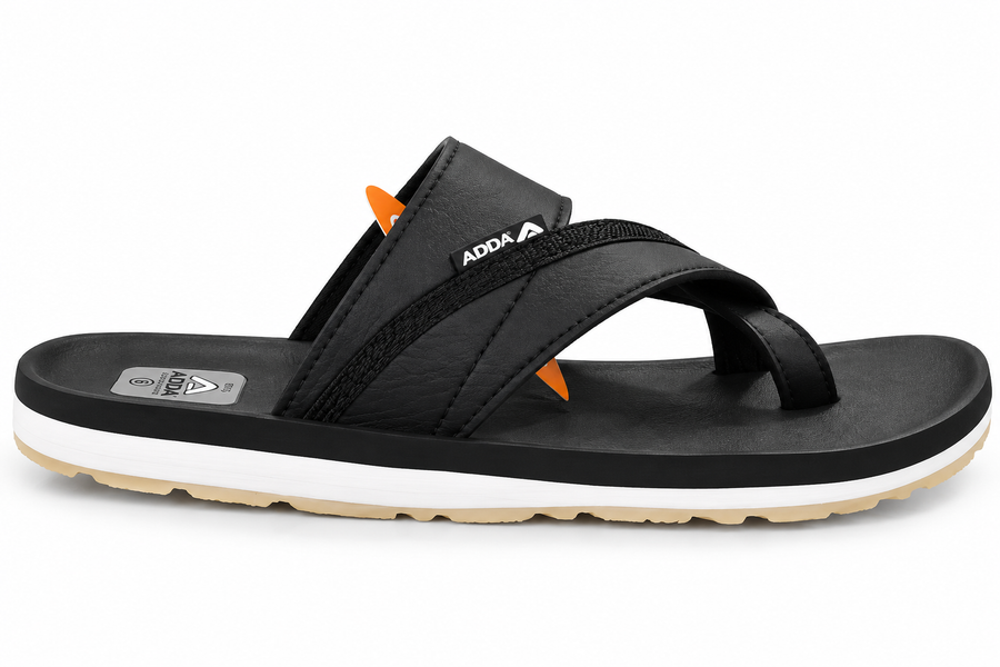 MENS ADDA BFF AIR CHAPPAL - FULL BROWN