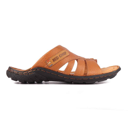 Red Chief Comfortable Leather Slipper For Men |RC0377 107
