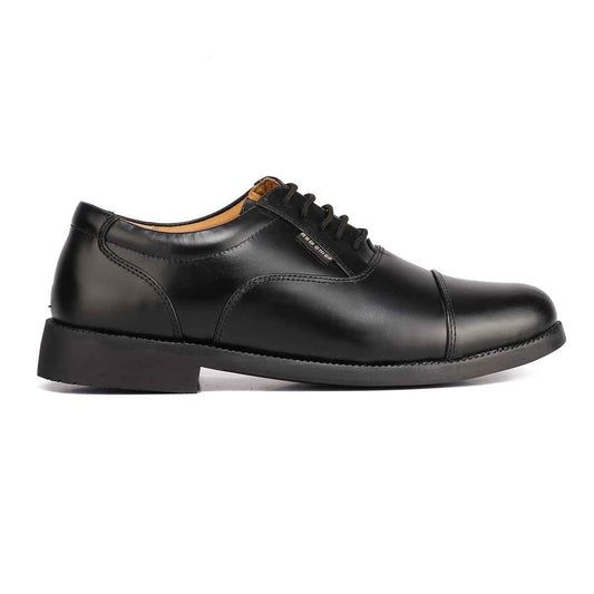 Red Chief Leather Low Ankle Lace Up Black Formal Shoes For Men |RC0959L 001
