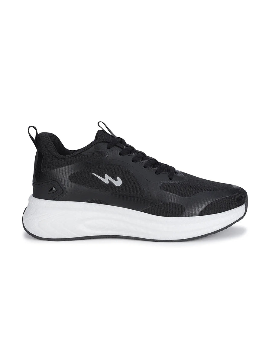 Campus SNUG Men's Sports Shoes | Black | Buy Online India