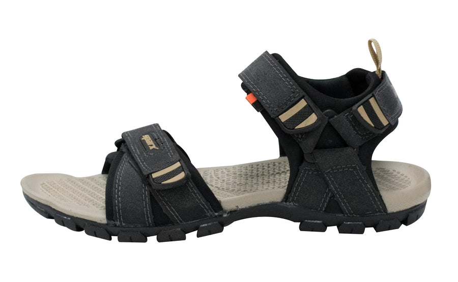 Sparx SS 481 Men's Sandals | Black & Olive | Buy Online India