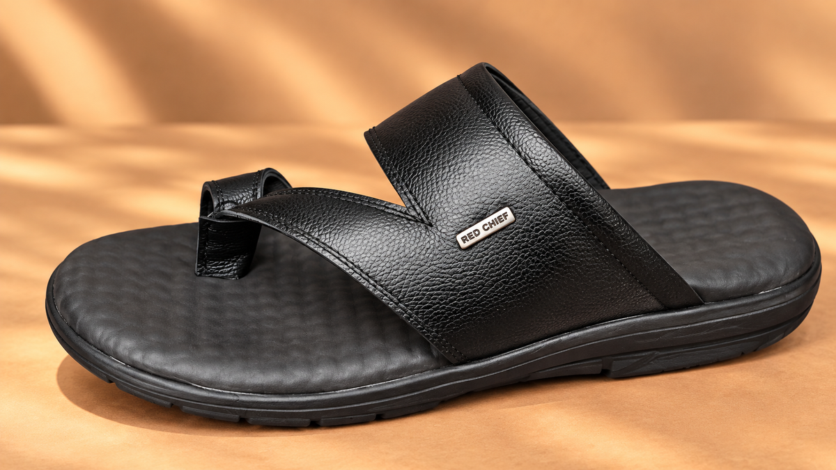 red chief mens 4037 leather chappal