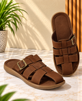 Flite Men's PUG195 Leather Chappal