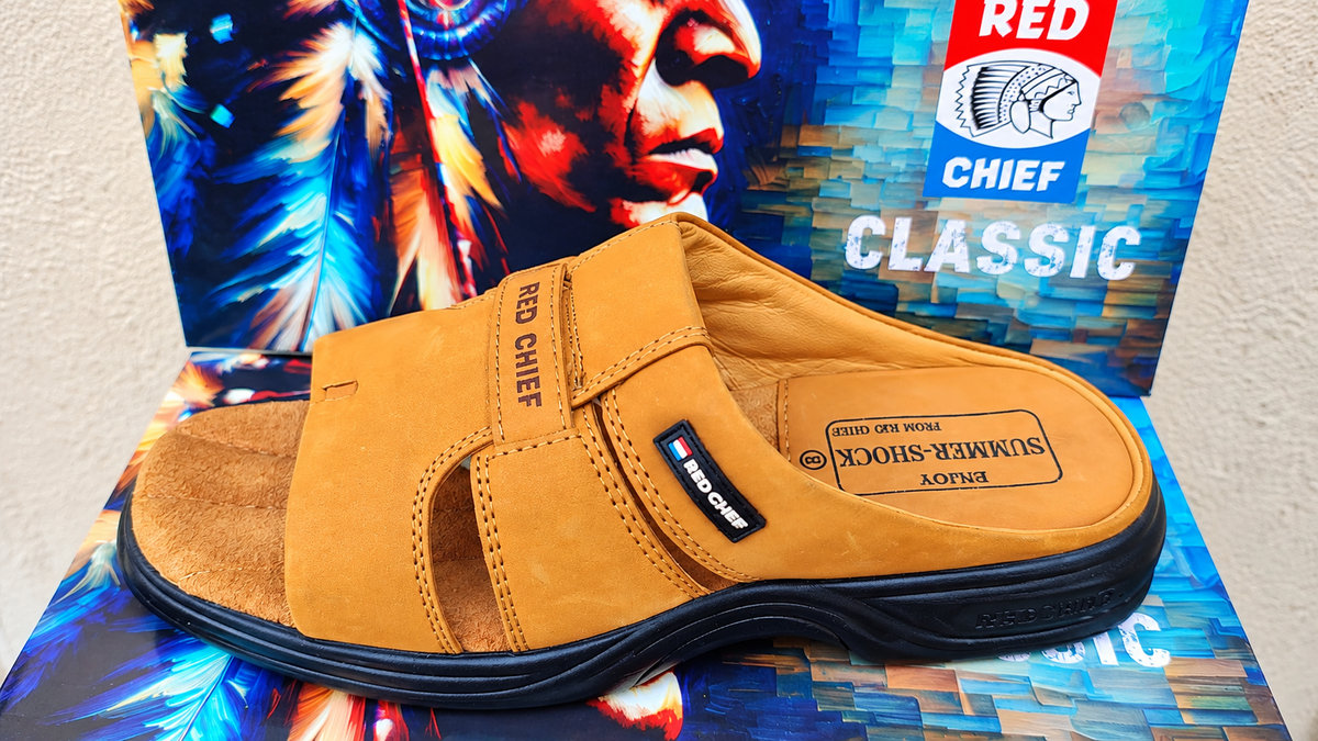 red chief mens 216 leather chappal