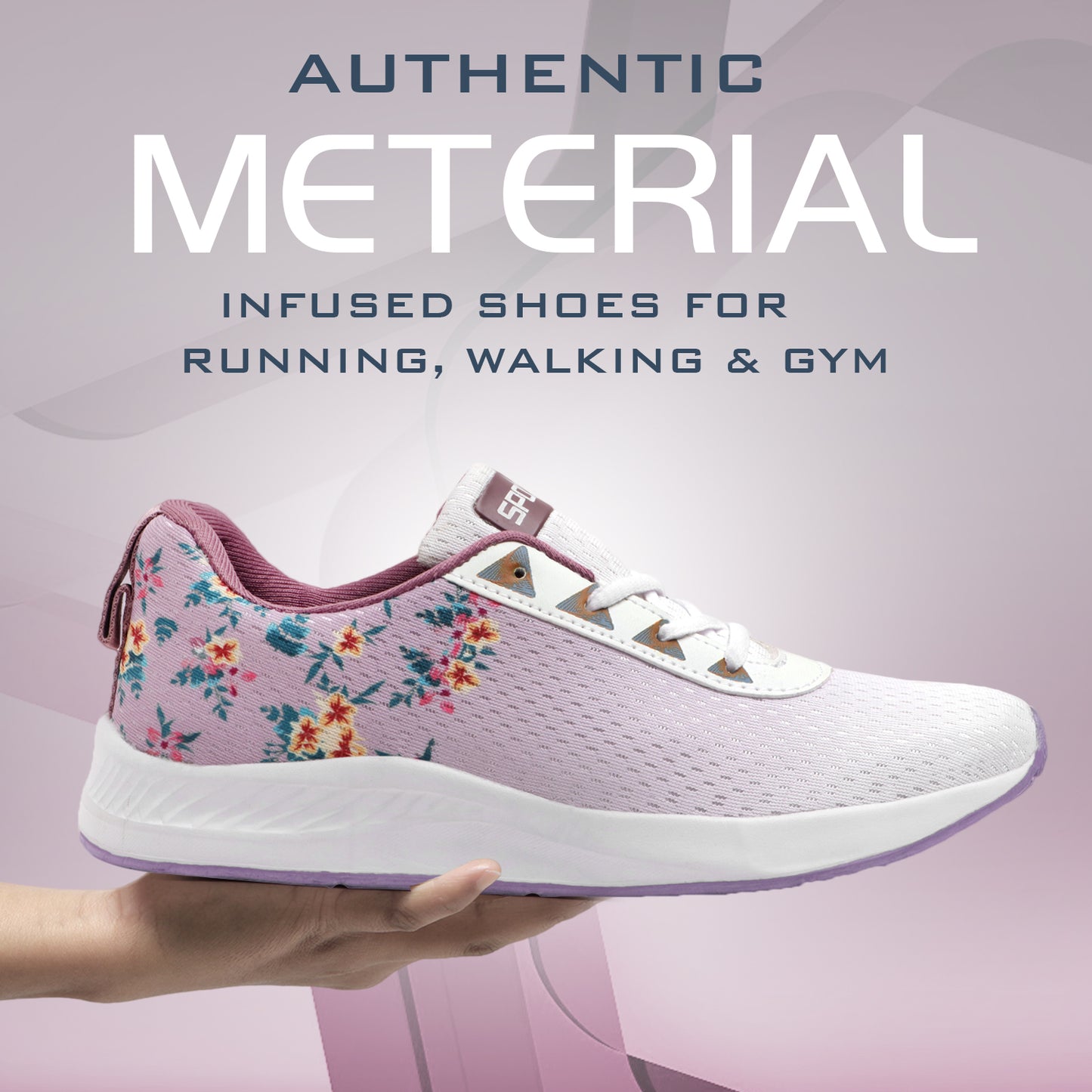 Nayara Sport Shoes - Purple