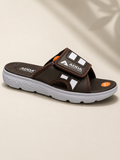 MENS ADDA ART ICLOUD 004 CHAPPAL - BROWN/LT.GREY