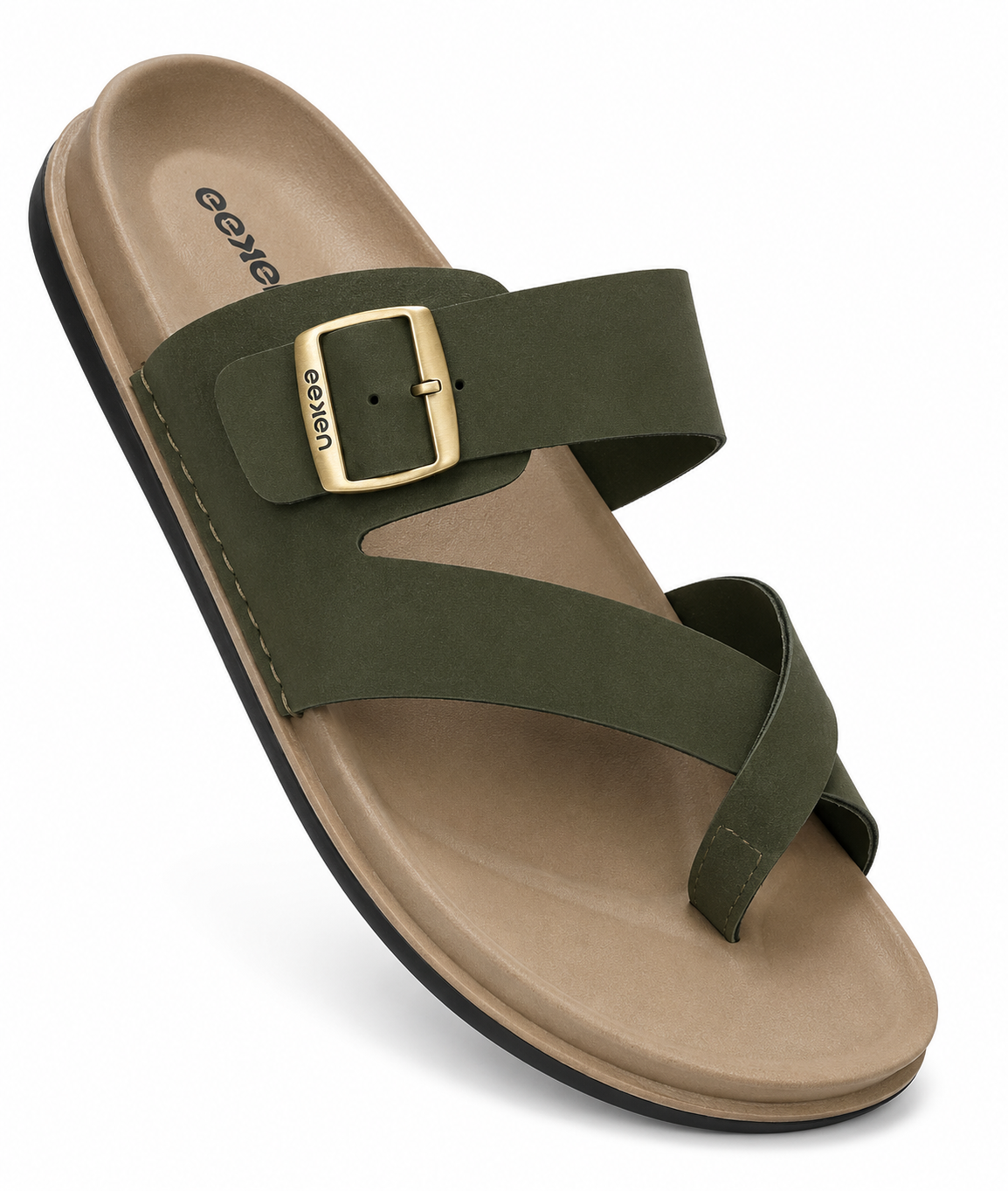 MENS EEKEN 6176 CHAPPAL - OLIVE