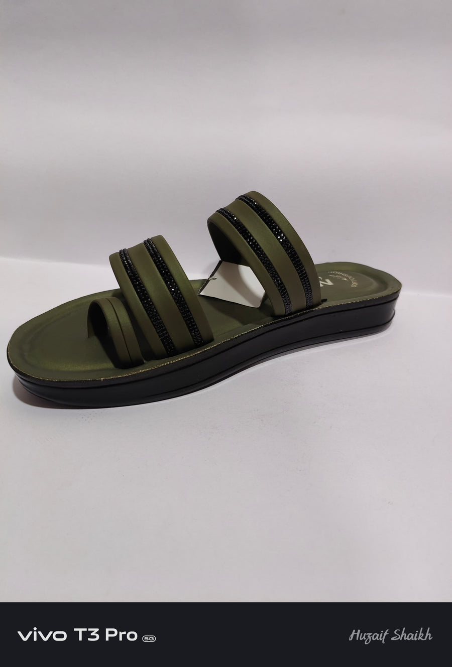 Nexo 1819 Women's Chappal | Mehndi Olive | Buy Online India