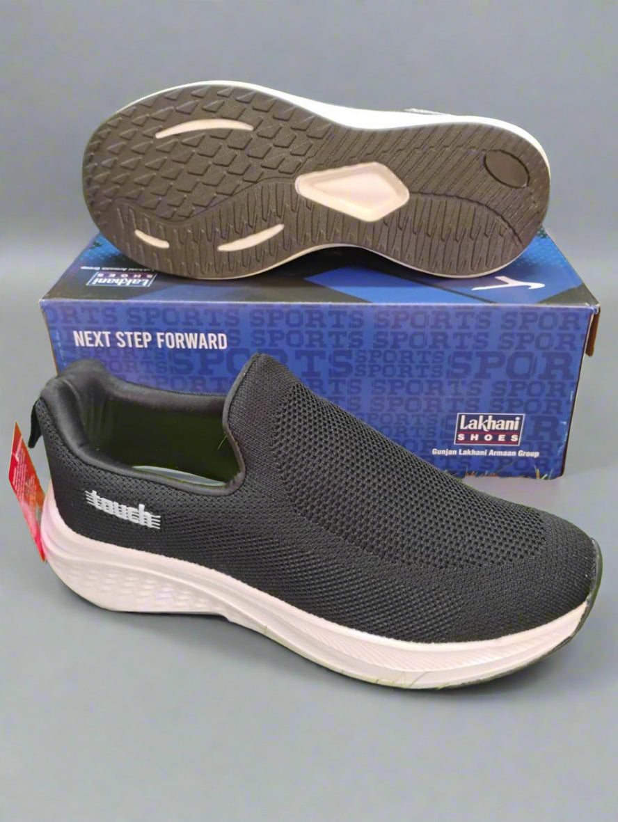 Lakhani Alpha-05 Men's Shoes | Black & Grey | Buy Online India