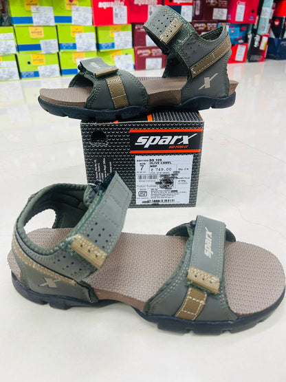 Sparx SS-109 Men's Office Sandal | Black Red | Buy Online India