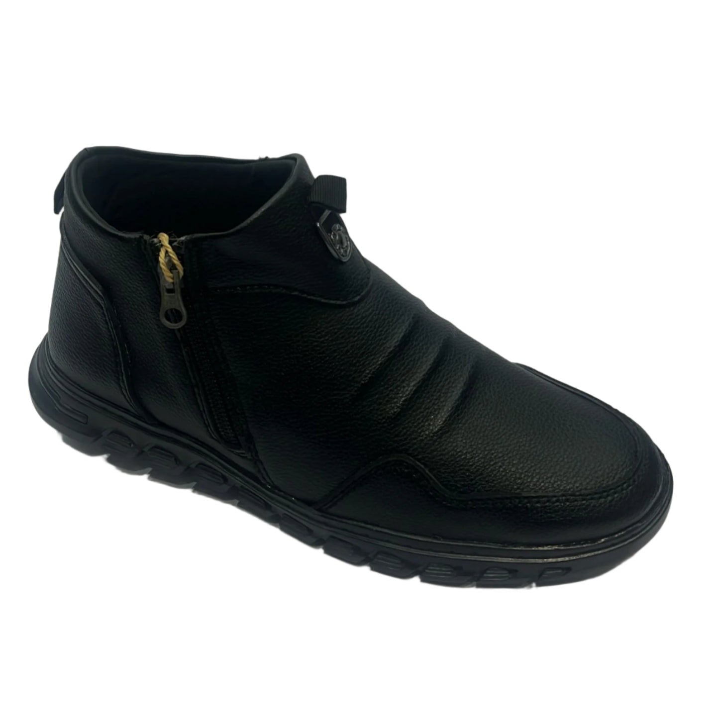 Men’s full ankle leather wear casual shoes Soft padding and cushioning DS 6501 k-652