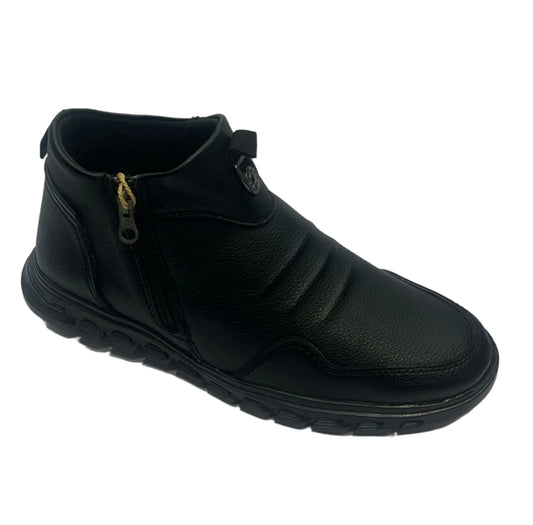 Men’s full ankle leather wear casual shoes Soft padding and cushioning DS 6501 k-652