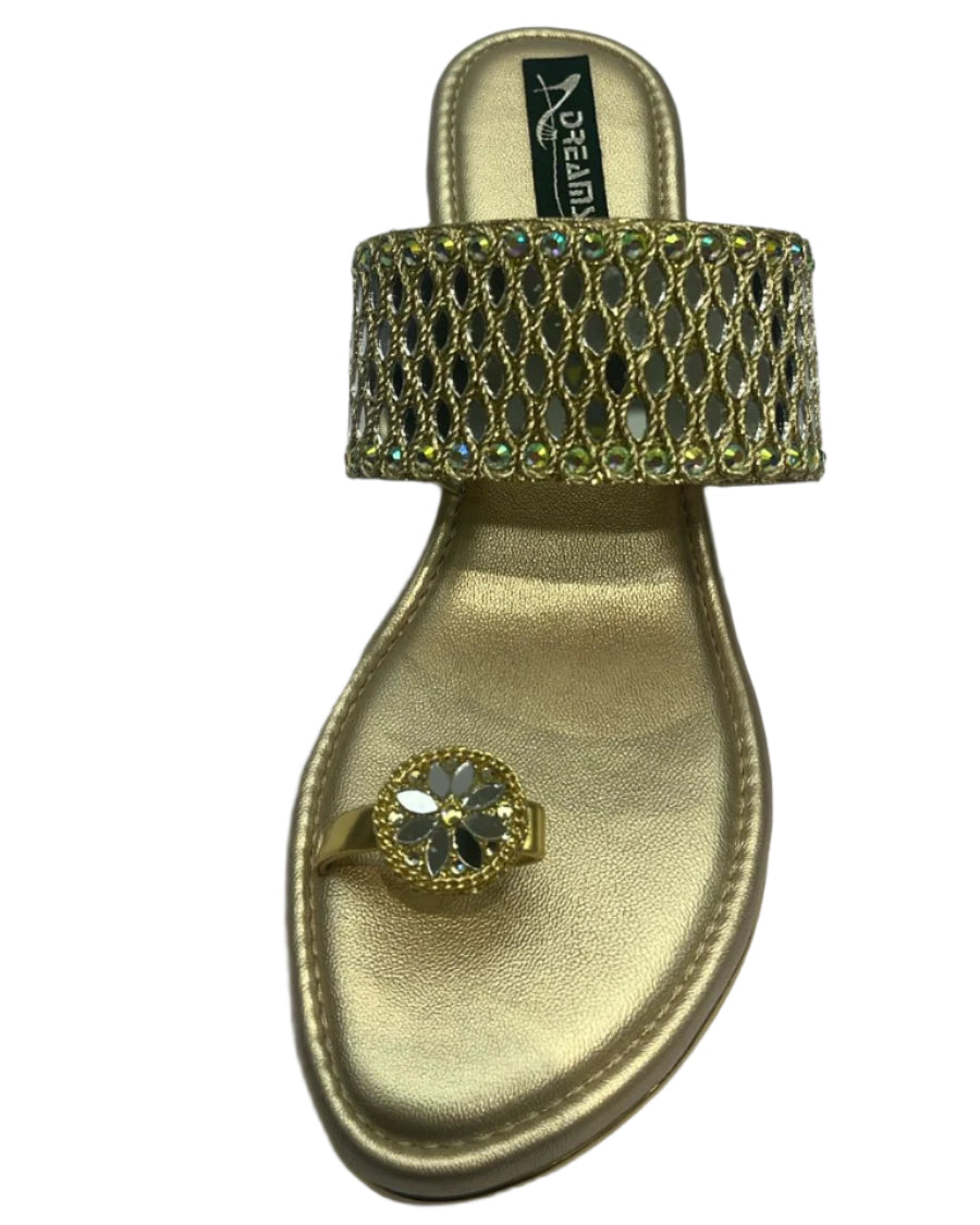 High heel wedding wear  With ethnic textures Ds334 LD 100