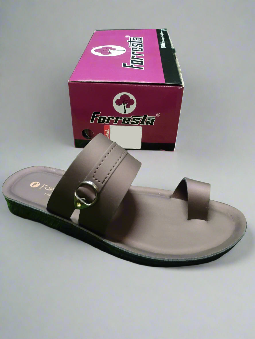 Forresta Julie-01 Women's Chappal | Copper | Buy Online India