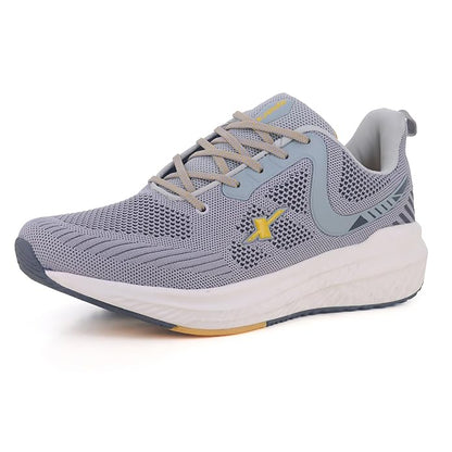 Sparx SM812 Men's Sports Shoes | Light Grey Gold & Black | Buy Online India