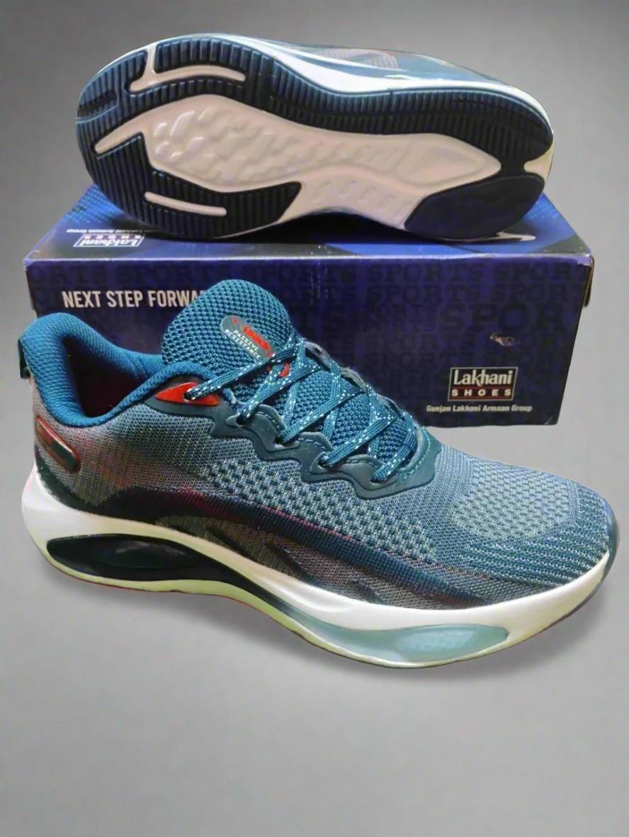 Lakhani Shield-01 Men's Shoes | Blue & Black | Buy Online India