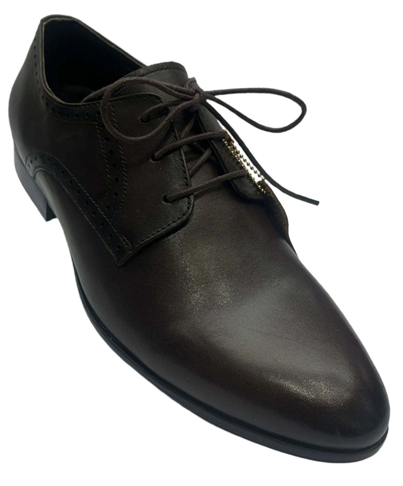 Men’s formal and party leather shoes with laces - Handcrafted DS HS - 111