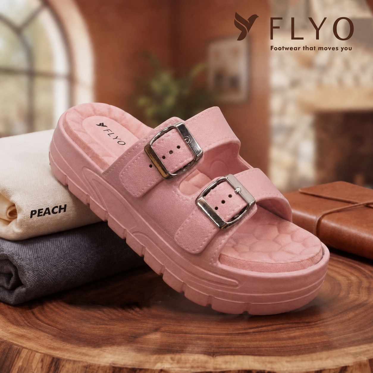 FLYO FLOAT Women's Platform Sandals