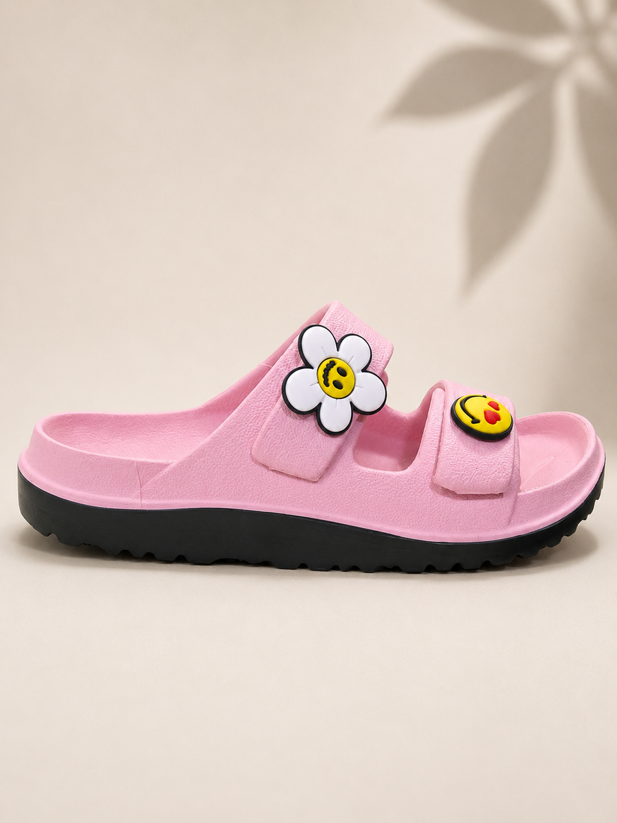 WOMENS ADDA BHT BALLERINA 1 SLIDE - PINK