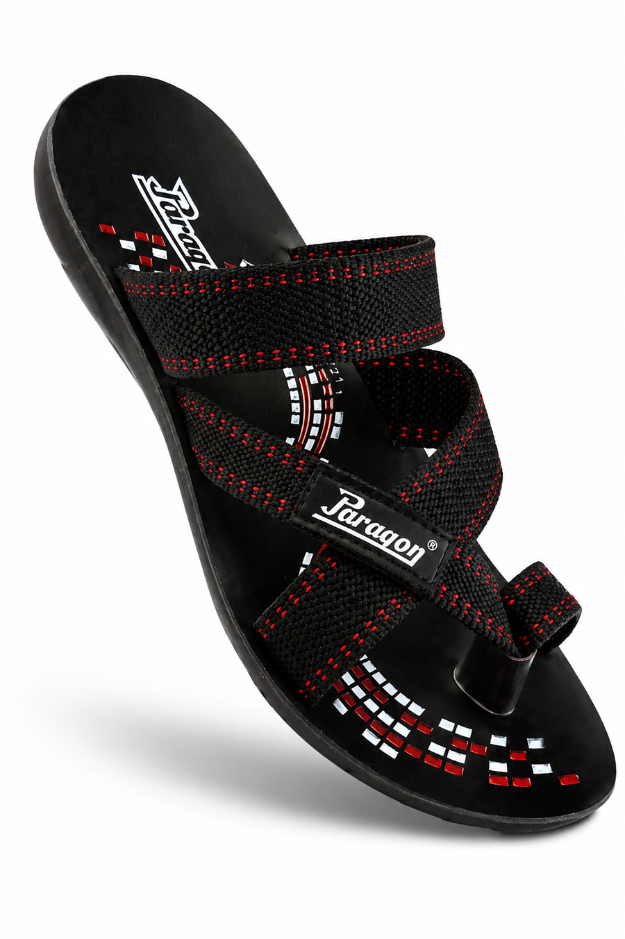 MENS PARAGON 6721 CHAPPAL - BLACK