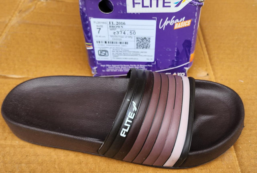 Flite FL2016 Men's Footwear | Brown & Black | Buy Online India