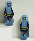 Sparx  Men SFG-49 Navy Blue Fluorescent  Men Flip Flops