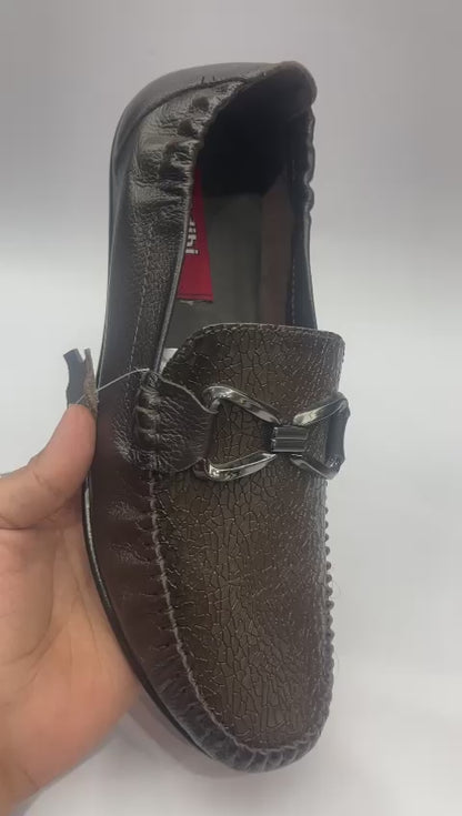 Men’s full cover leather sandal passport DS 1305 J-1386