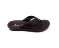 Paragon Men's 6194 Dark Brown Waterproof Round Toe Flipflop Thong And Chappal