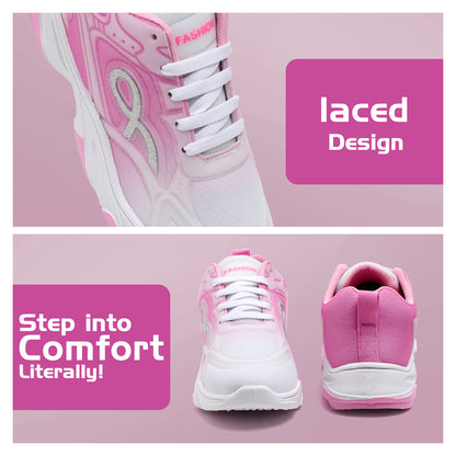 Shine Sport Shoes - Pink