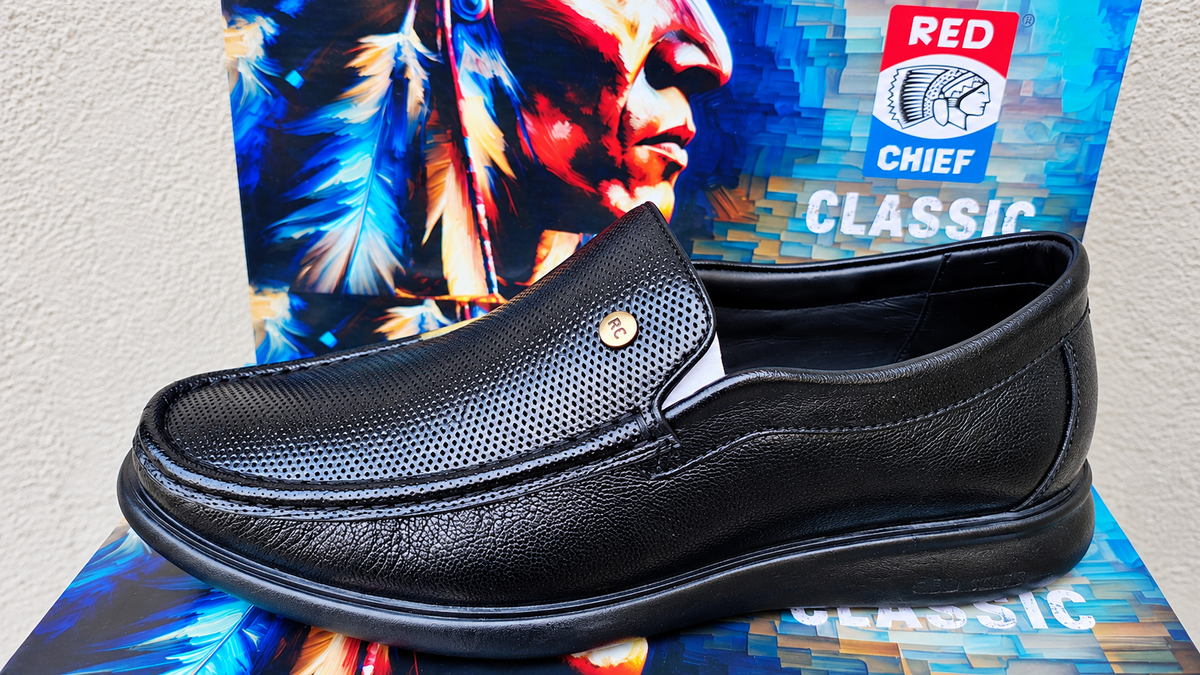 red chief mens 1491 leather shoe