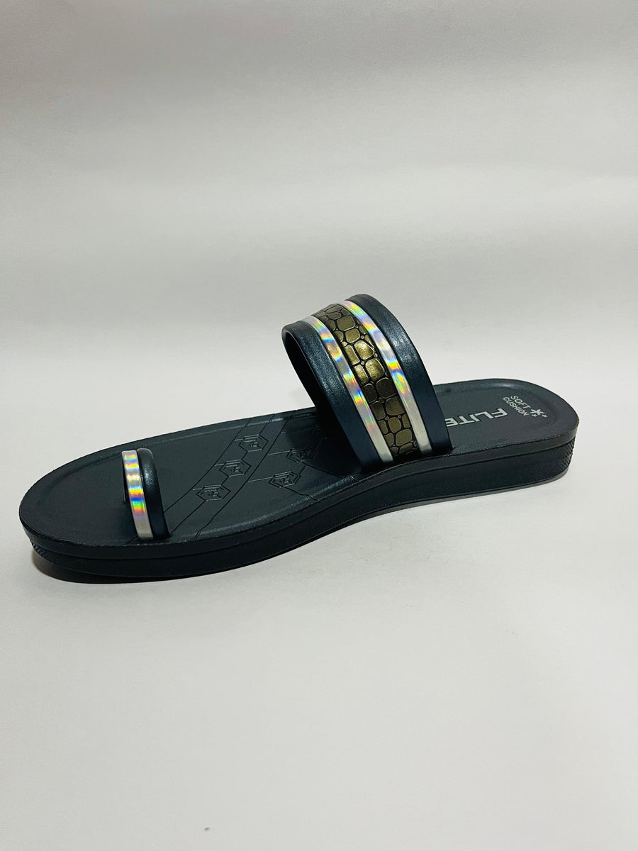 Flite PUL207 Women's Footwear | Dark Grey & Pink | Buy Online India