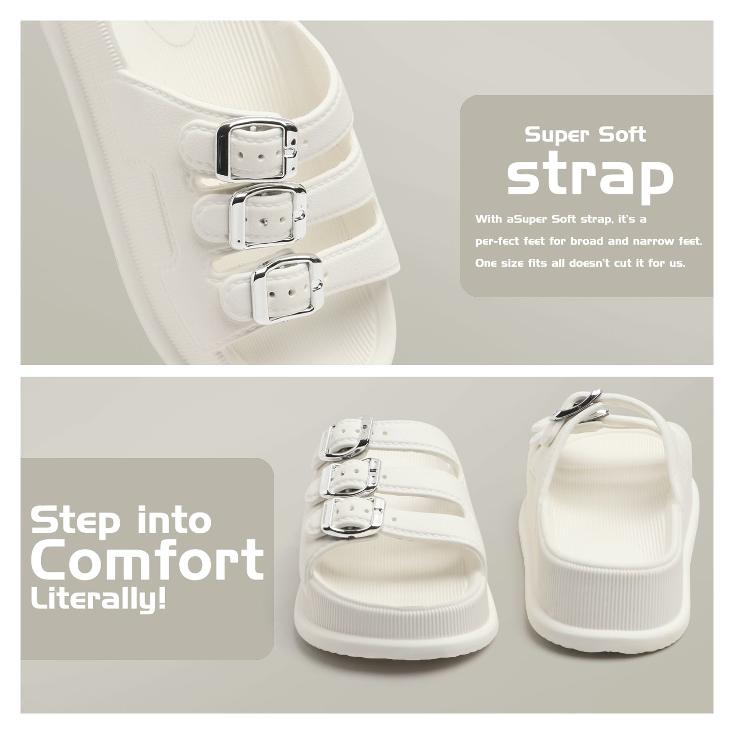 tomsy choice triple_buckle_white