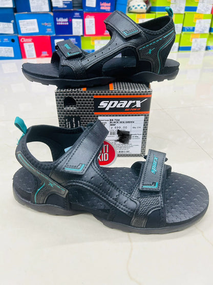 Sparx SS-724 Men's Office Sandal | Navy Blue & Black | Buy Online India