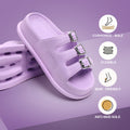 tomsy choice triple_buckle_purple