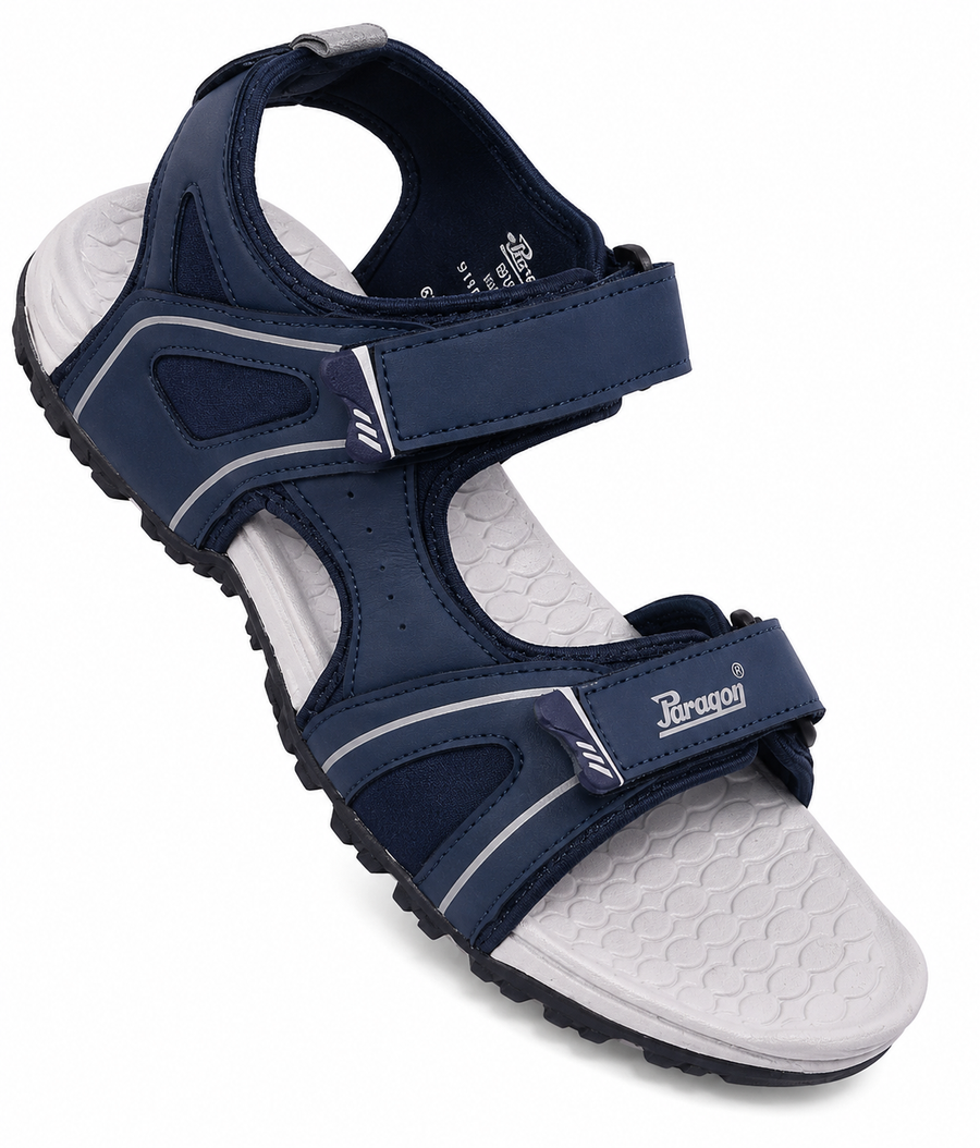 MENS PARAGON 9190 SANDAL - NAVY/BLUE GREY